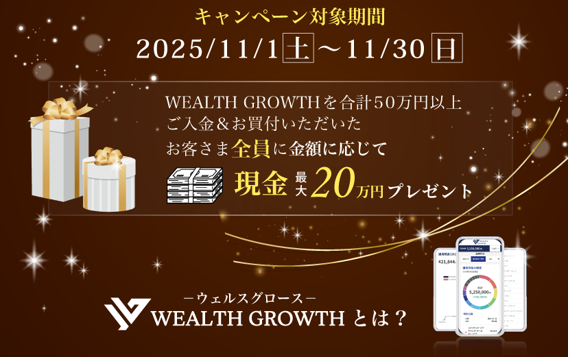 WEALTH GROWTH v[gLy[ Ly[ΏۊԁF2025N111(y)`1130()