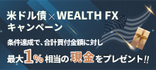 �ăh���~Wealth FX�L�����y�[��
