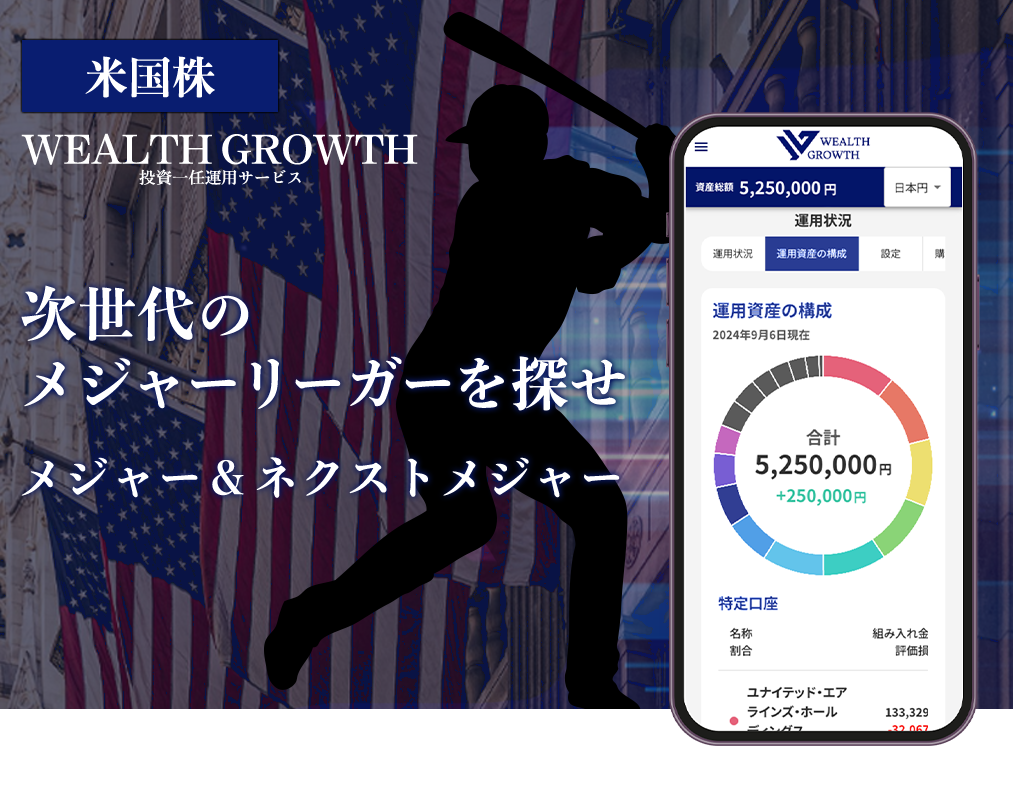 WEALTH GROWTH　米国株コース(大型株(メジャー)､中小型株(ネクストメジャー))